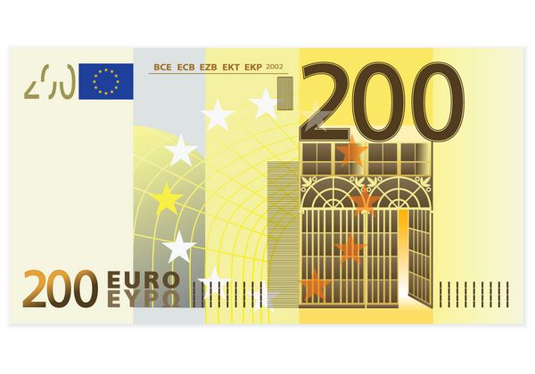 اسکناس دویست یورویی