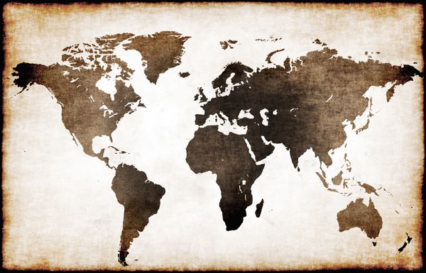 نقشه دنیای قدیم