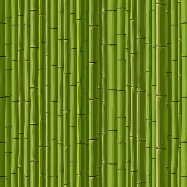 پس زمینه بدون درز بامبو دیوار سبز
