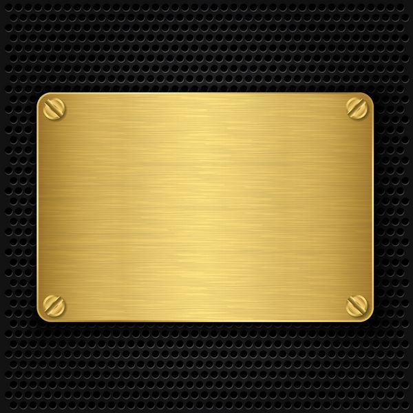 صفحه بافت طلایی با پیچ وکتور