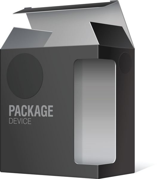 جعبه مقوایی بسته باز واقعی