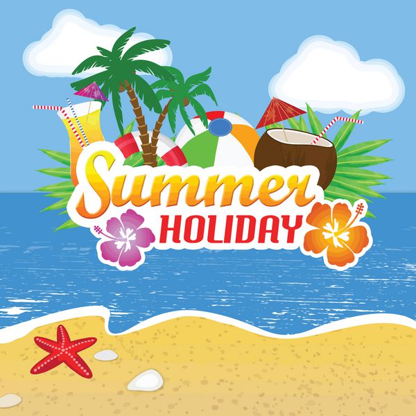 پوستر تعطیلات تابستانی