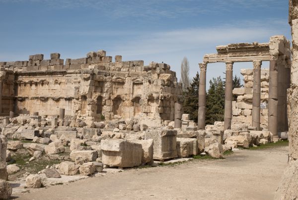 شهر رومی قدیم بعلبک لبنان