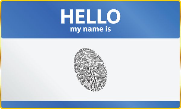 سلام نام من کارت با دسترسی امنیتی اثر انگشت است