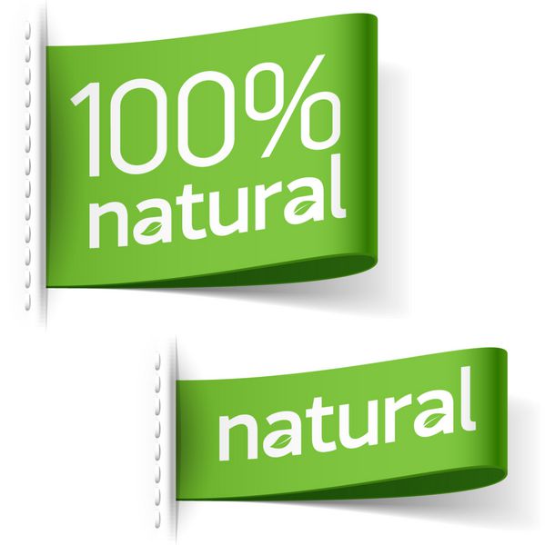 برچسب های محصولات طبیعی