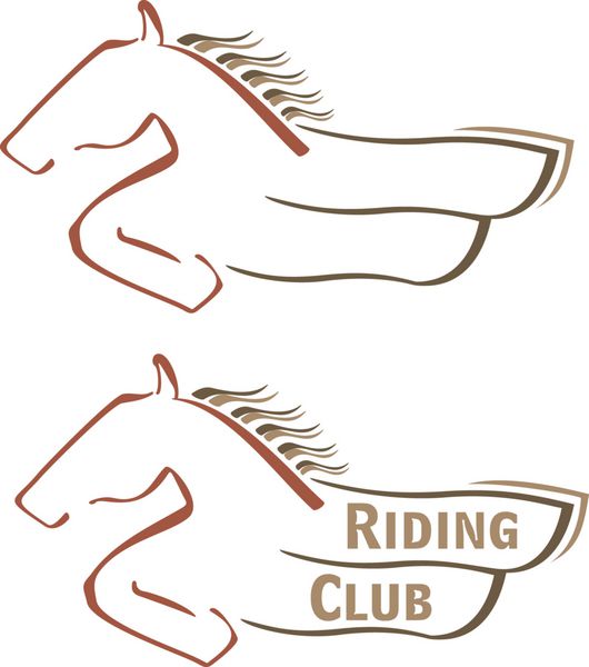 طراحی با اسب برای باشگاه سوارکاری