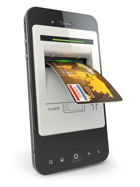 موبایل بانک تلفن همراه به عنوان خودپرداز و کارت اعتباری
