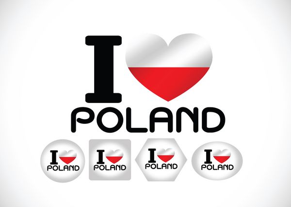 طرح ایده تم پرچم ملی لهستان