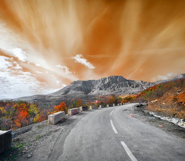 جاده به کوه دمرجی