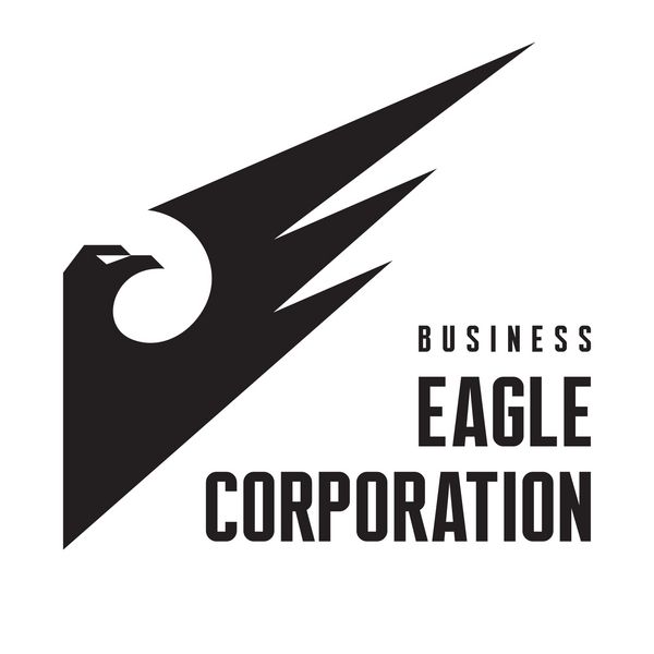 Eagle Corporation - علامت لوگو به سبک گرافیکی کلاسیک