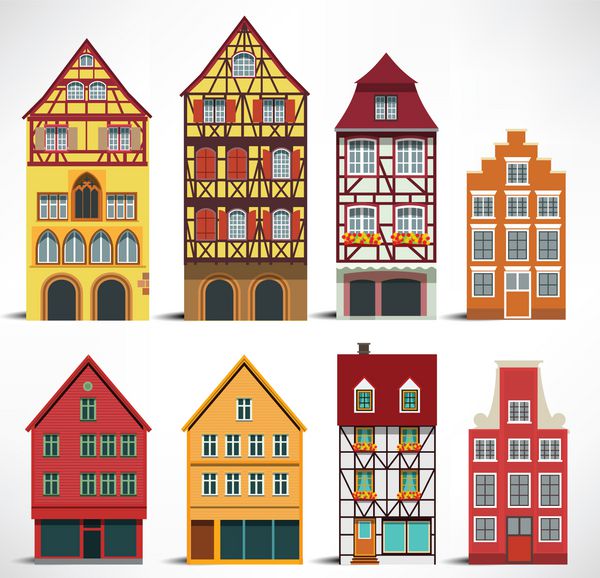 خانه های کلاسیک اروپایی