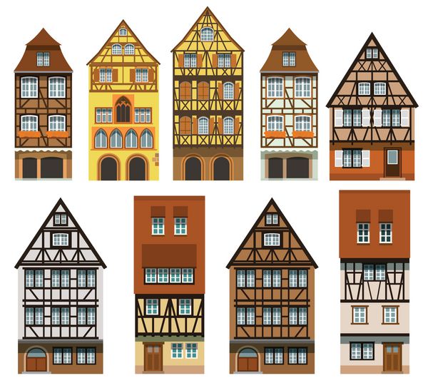 خانه های تاریخی اروپایی