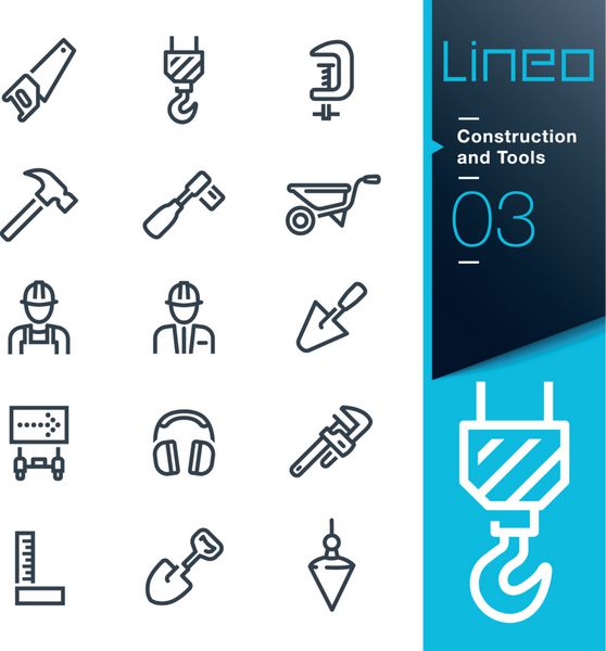 لاینو - نمادهای طرح ساختار و ابزار