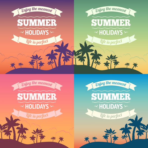 پوستر تعطیلات تابستانی