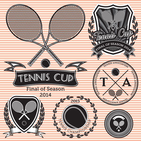 مجموعه ای از نمادها در تنیس بزرگ