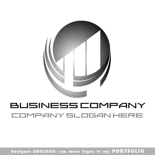 لوگو کسب و کار وکتور نماد علامت طرح چکیده