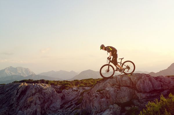 دوچرخه سوار کوهستان