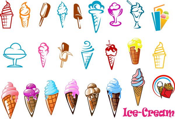  عکس بستنی قیفی شکلاتی