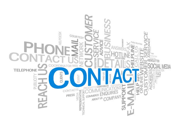 ابر برچسب تماس خط جزئیات خدمات مشتری با ما تماس بگیرید