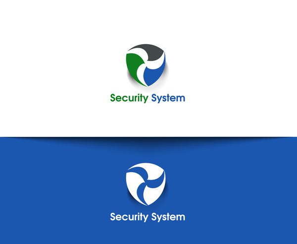 طراحی لوگو وکتور وب سیستم امنیتی