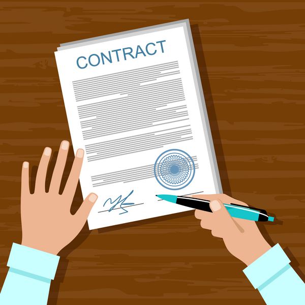 امضای قرارداد نشست کسب و کار وکتور