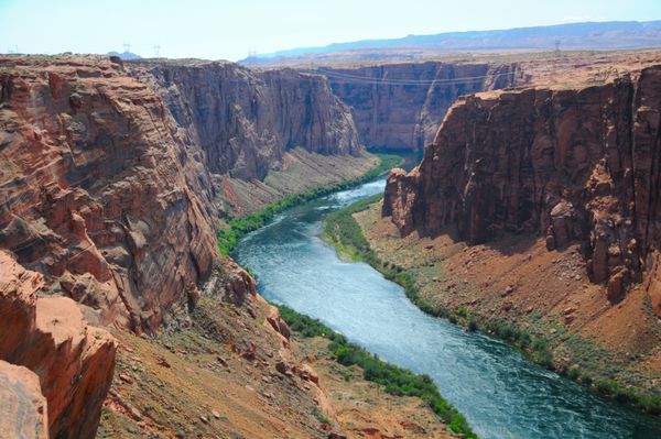نمای رودخانه کلرادو صفحه آریزونا ما
