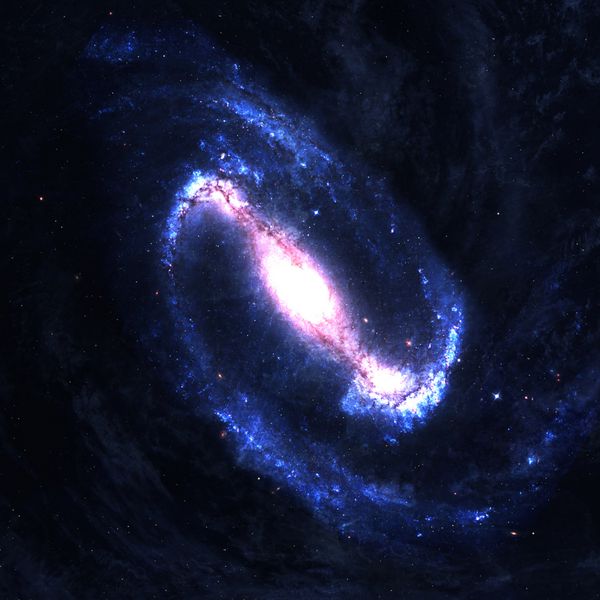 کهکشانی فوق العاده زیبا در جایی در اعماق sp عناصر این تصویر ارائه شده توسط ناسا