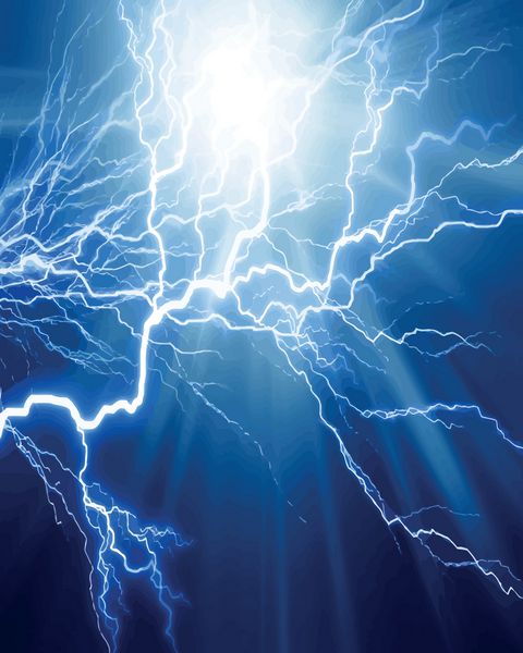 رعد و برق ارواح قرمز