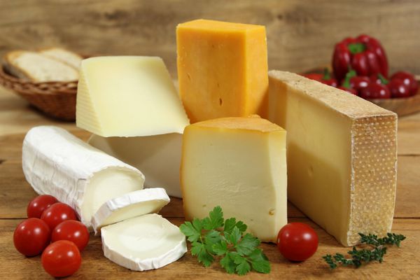تخته پنیر - انواع پنیر نرم و سخت غذاهای بین المللی لبنیات
