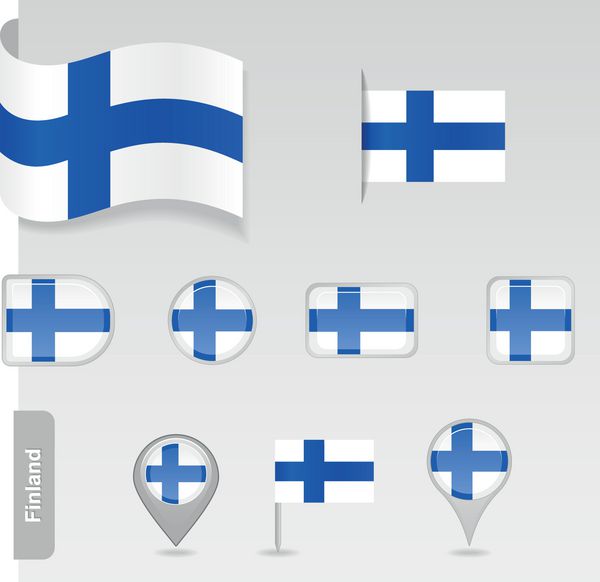 نماد پرچم فنلاند