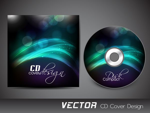 طراحی جلد سی دی انتزاعی برای کسب و کار شما