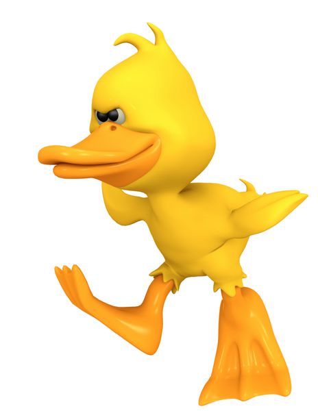 اردک تون وضعیت عصبانی