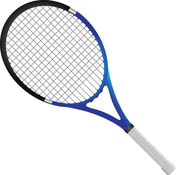 راکت تنیس - وسایل تنیس برای بازی وکتور