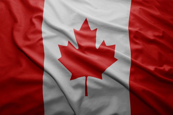 اهتزاز پرچم رنگارنگ کانادا