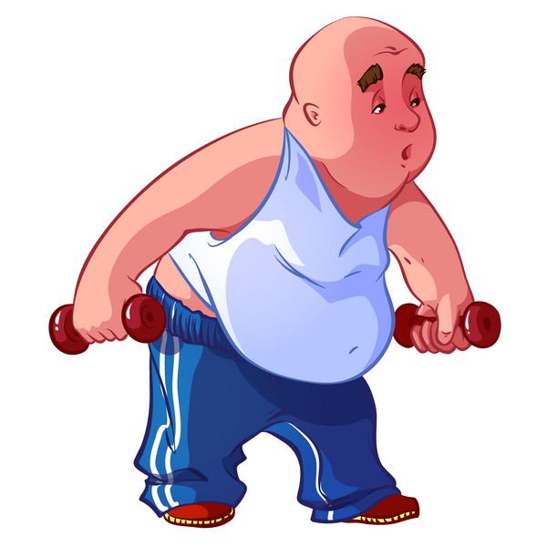 عکس خفن عکس خنده دار مرد چاق