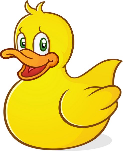 شخصیت کارتونی اردک لاستیکی