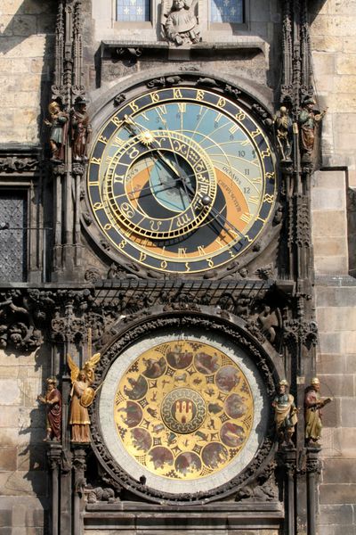 ساعت نجومی قدیمی در پراگ جمهوری چک