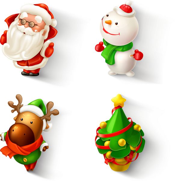 عکس خفن 150 عکس کریسمس کارتونی