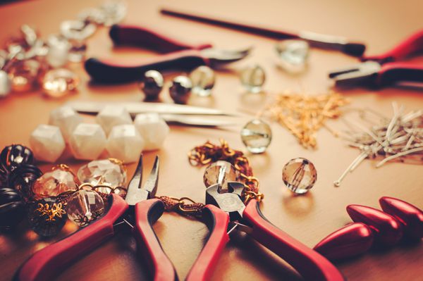 لوازم جواهرات جواهرات و ابزار برای ساخت گردنبند