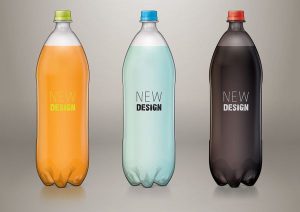 بطری پلاستیکی شفاف 1 5 لیتری برای طراحی جدید سبک طرح