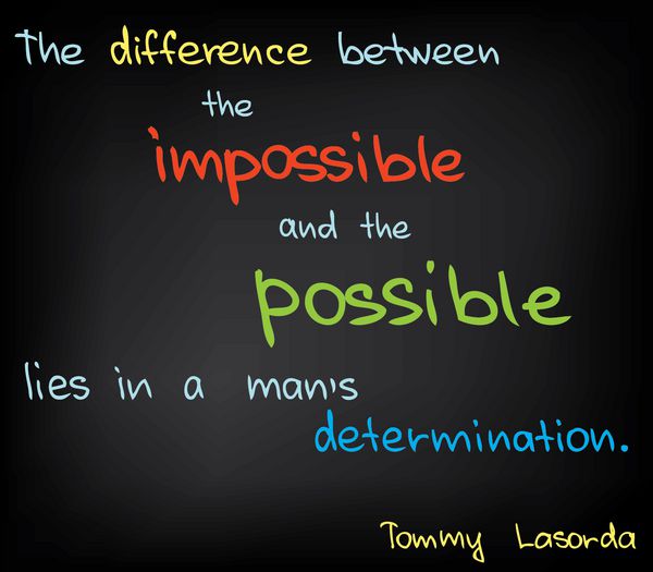 تفاوت بین غیر ممکن و ممکن