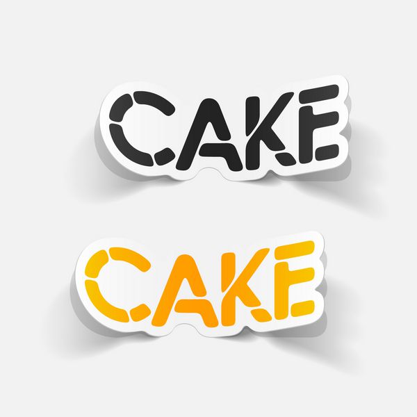 عنصر طراحی واقعی کیک