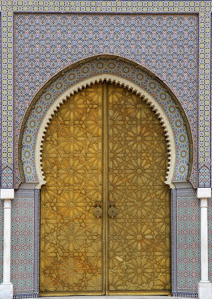 ورودی مراکشی 3 راه در ورود خروج الگو