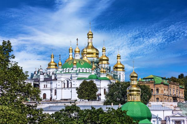 کلیسای صومعه معروف کیف پچرسک لاورا اوکراین
