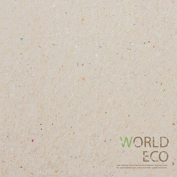 چوب دستی کاغذ بازیافتی نقشه جهان در منبع داده پس زمینه سفید