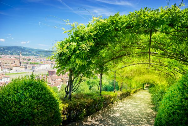 باغ های بوبولی فلورانس ایتالیا