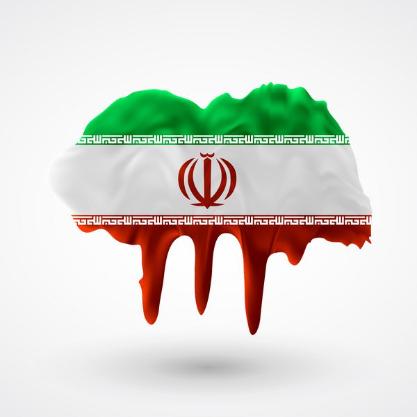 رنگ های رنگ آمیزی پرچم لکه با رگه های رنگ با رنگ های ملی روز استقلال روابط بین المللی پرچم ایران