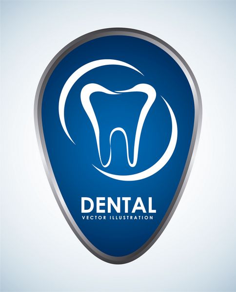 طراحی گرافیک دندانپزشکی وکتور