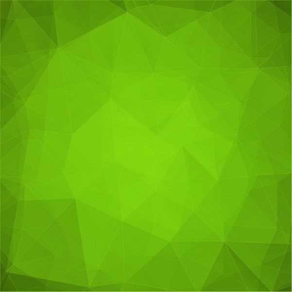 پس زمینه انتزاعی مثلث سبز الگوی وکتور از اشکال هندسی