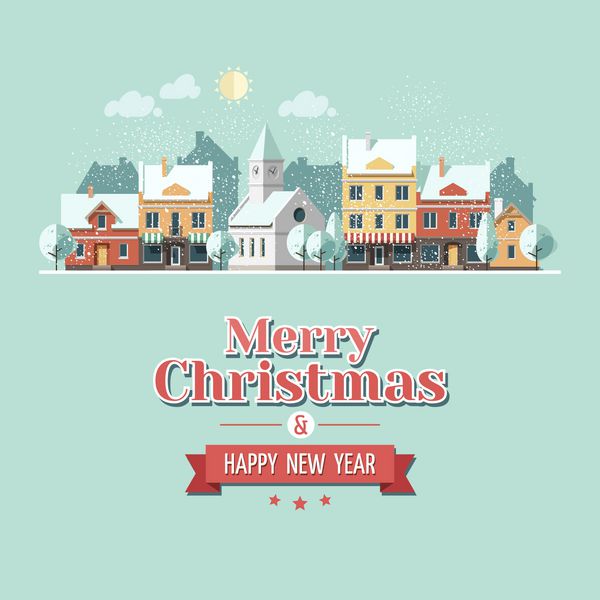  عکس برف و کریسمس